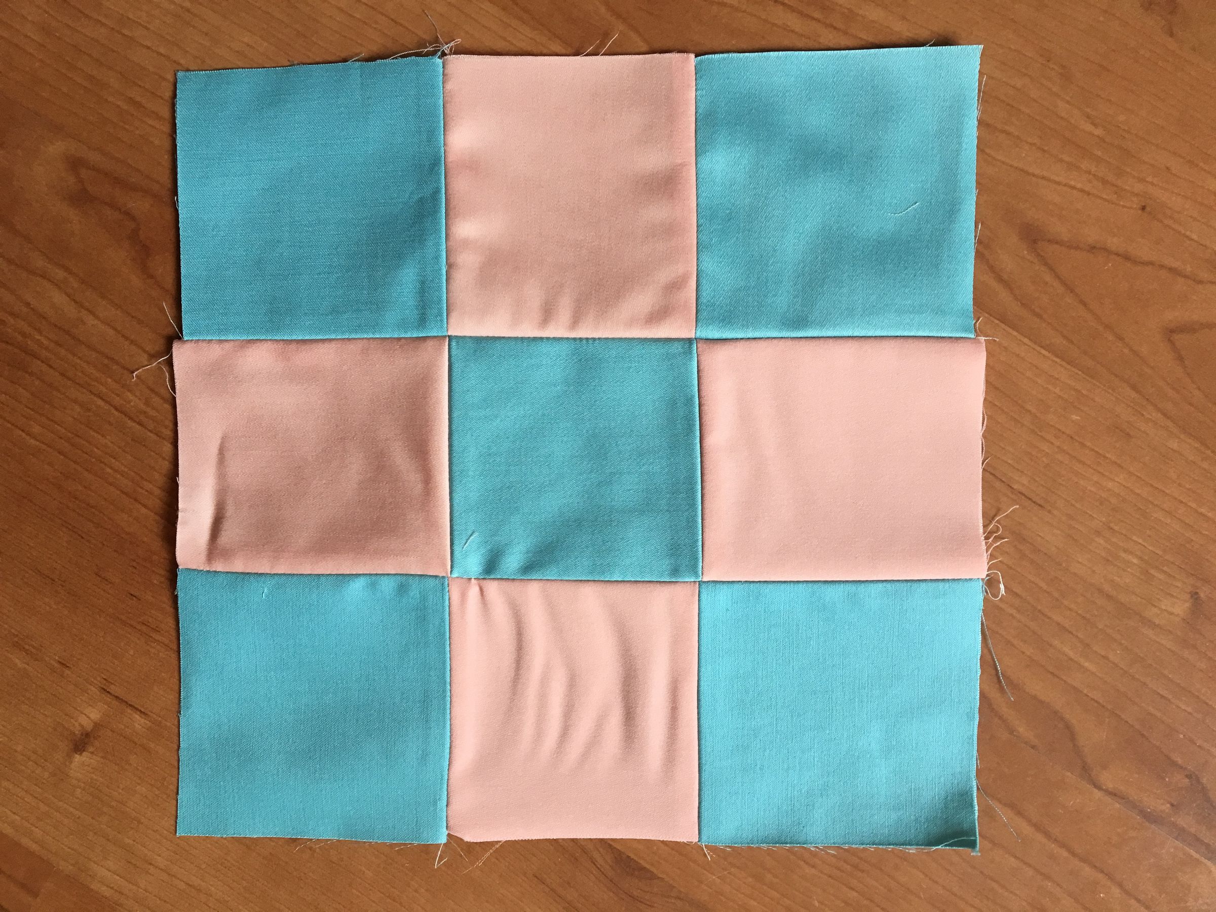 Simple 9Square Patchwork Cushion Cover 53 Steps (with Pictures