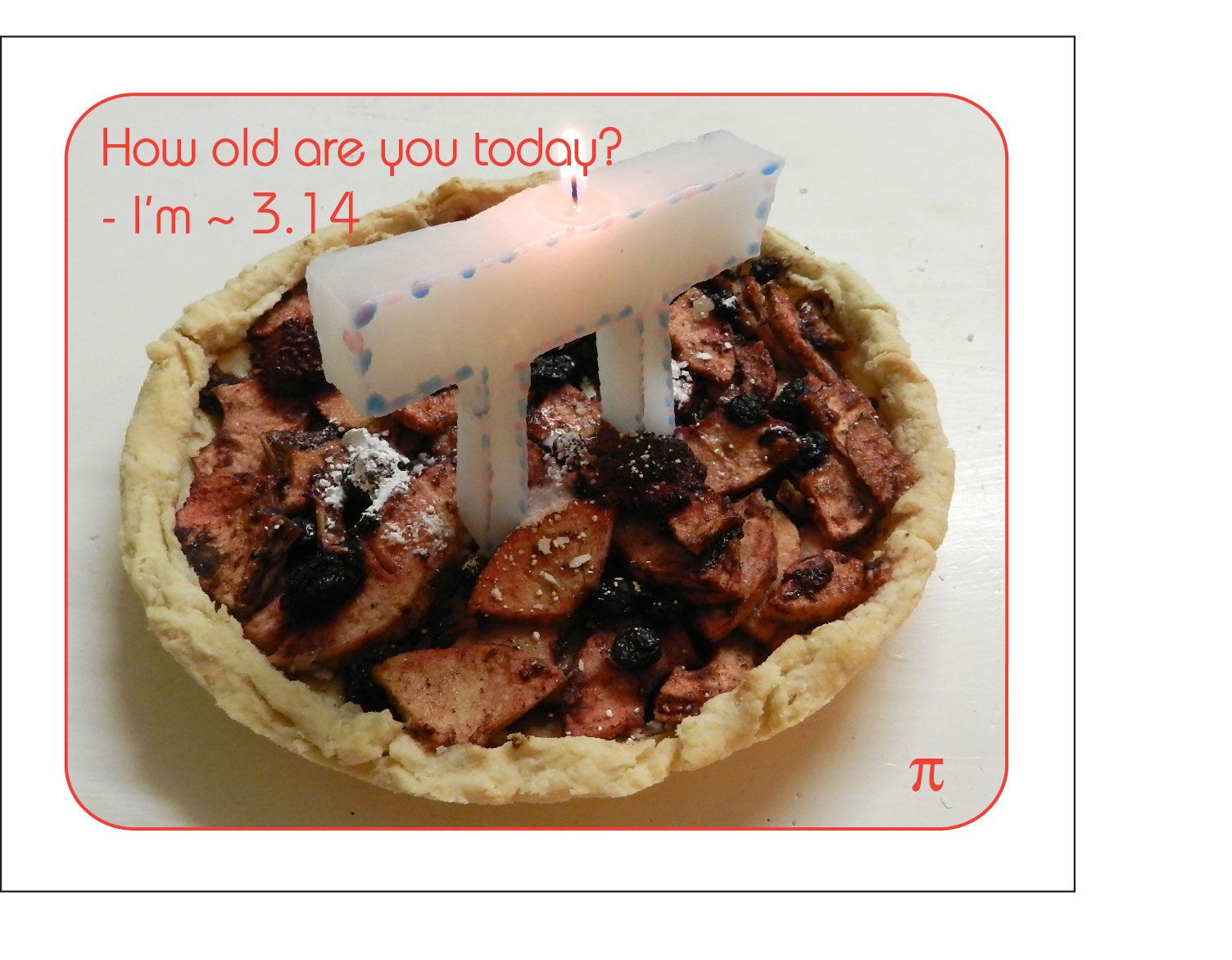 Celebrating Pi Day! How to make a Pi Candle