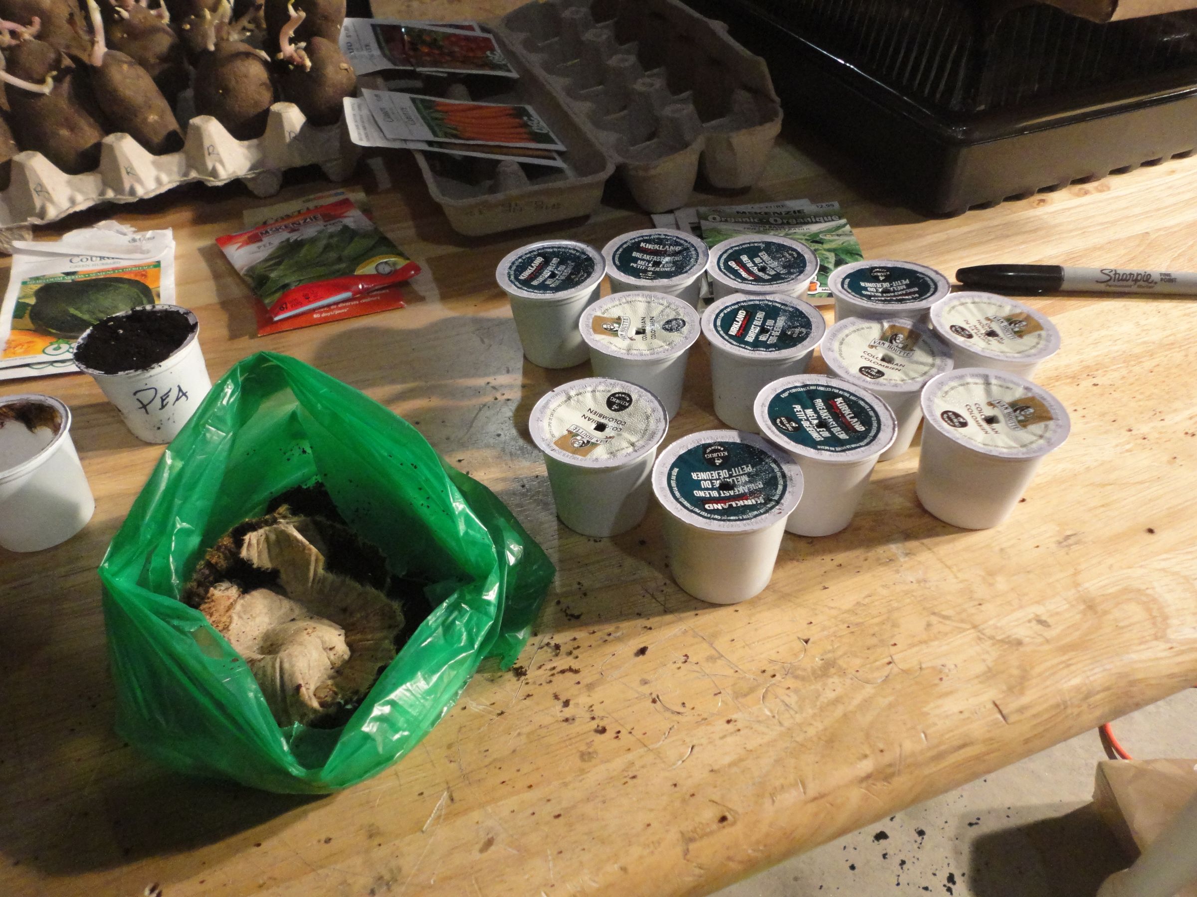 Recycle Keurig/Tassimo Pots for the Garden. 3 Steps Instructables