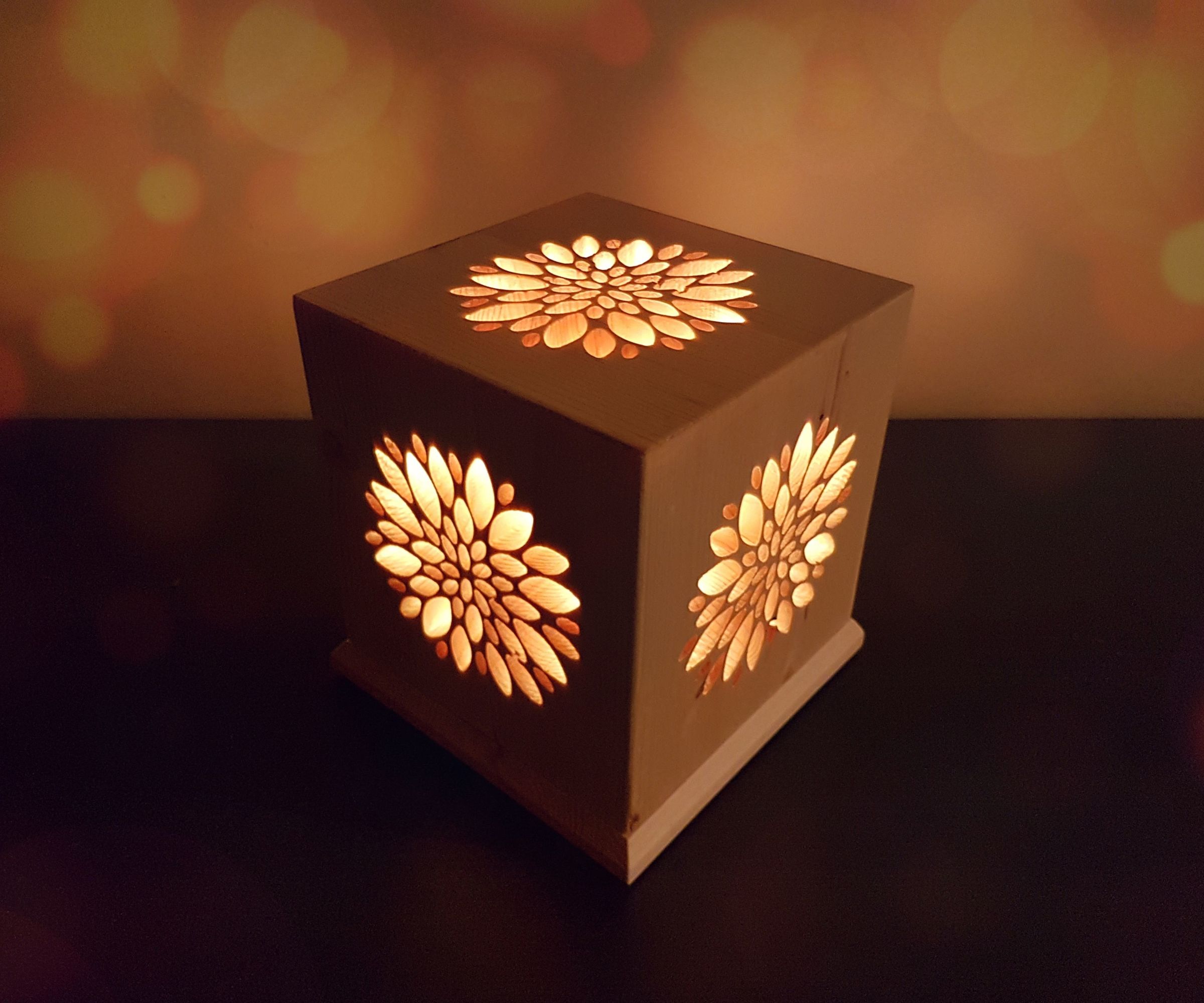 Lotus Meditation Cube