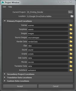 Create a New Project