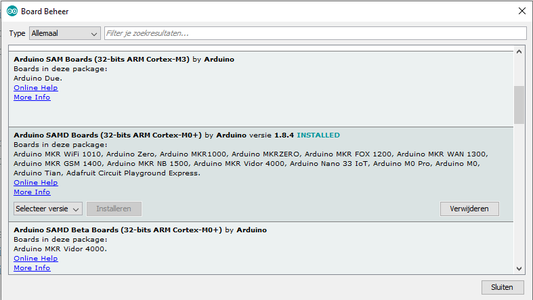 Programming the Arduino MKR1000