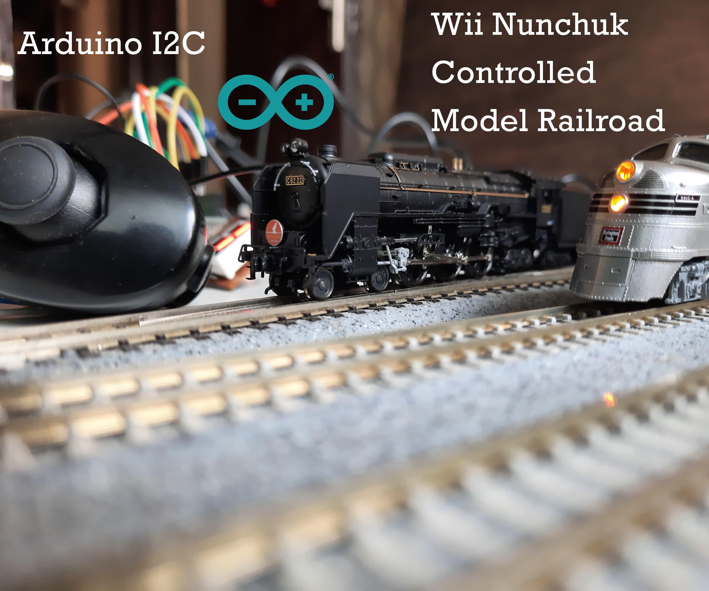 Wii Nunchuk Controlled Model Railroad