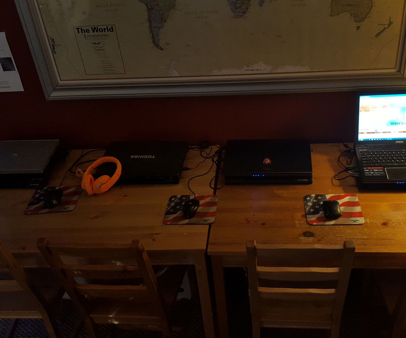 Computer Desk and Storage 