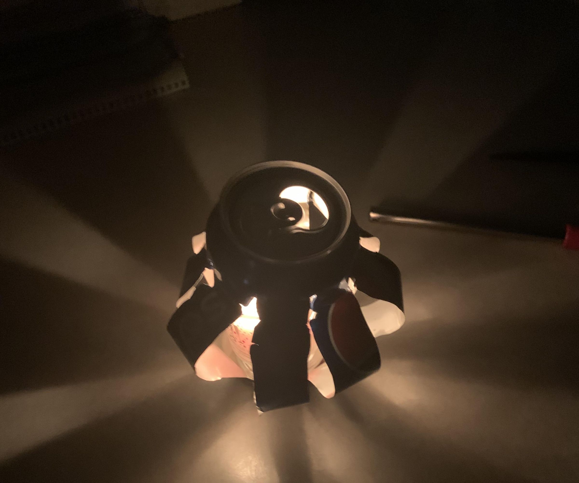 Soda Can Candle Holder