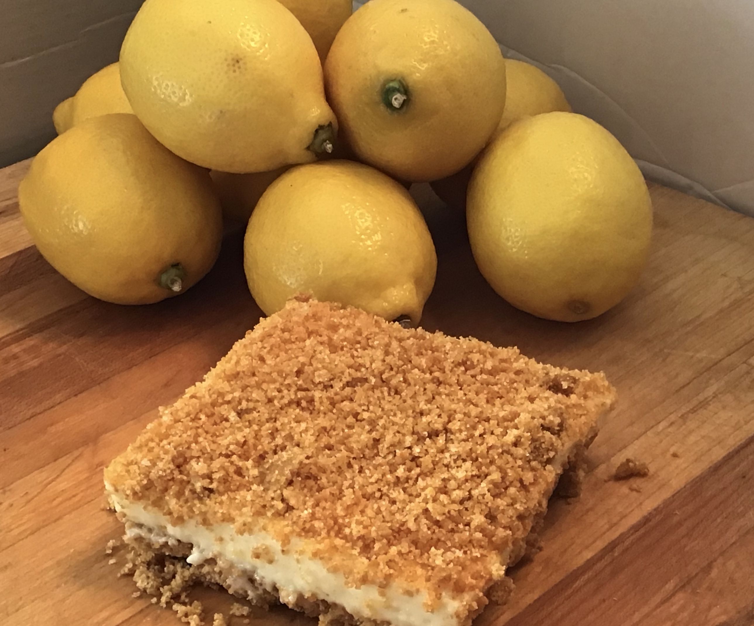 50’s Style, No-Bake Lemon Dessert