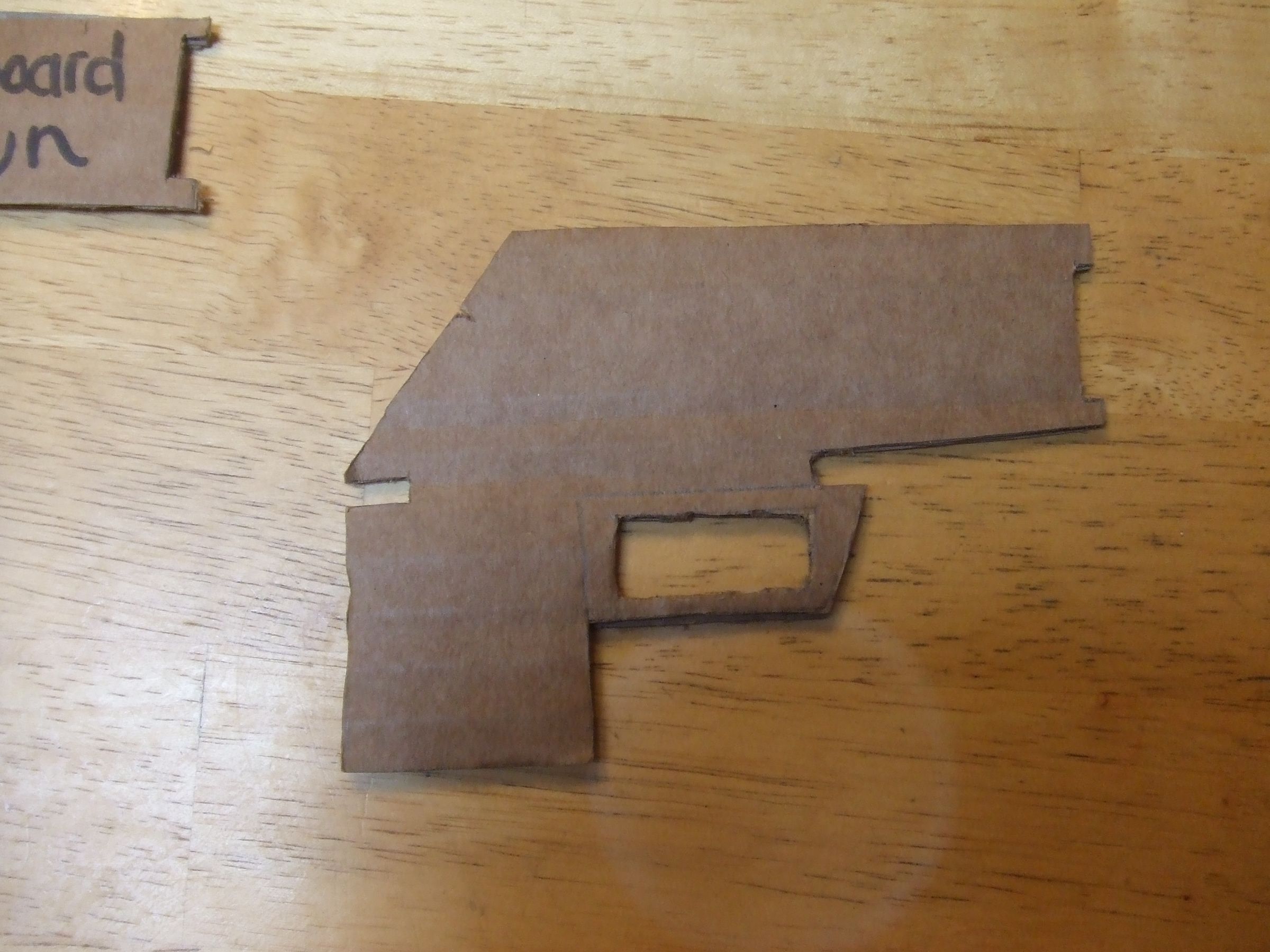 Thin Cardboard Rubber Band Gun 4 Steps Instructables