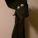 Wolf Sock Puppet