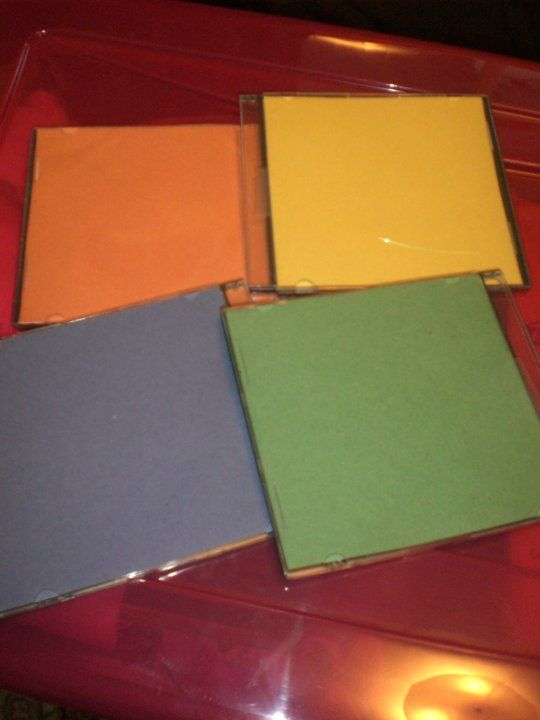 Toddler CD "Color" Cases
