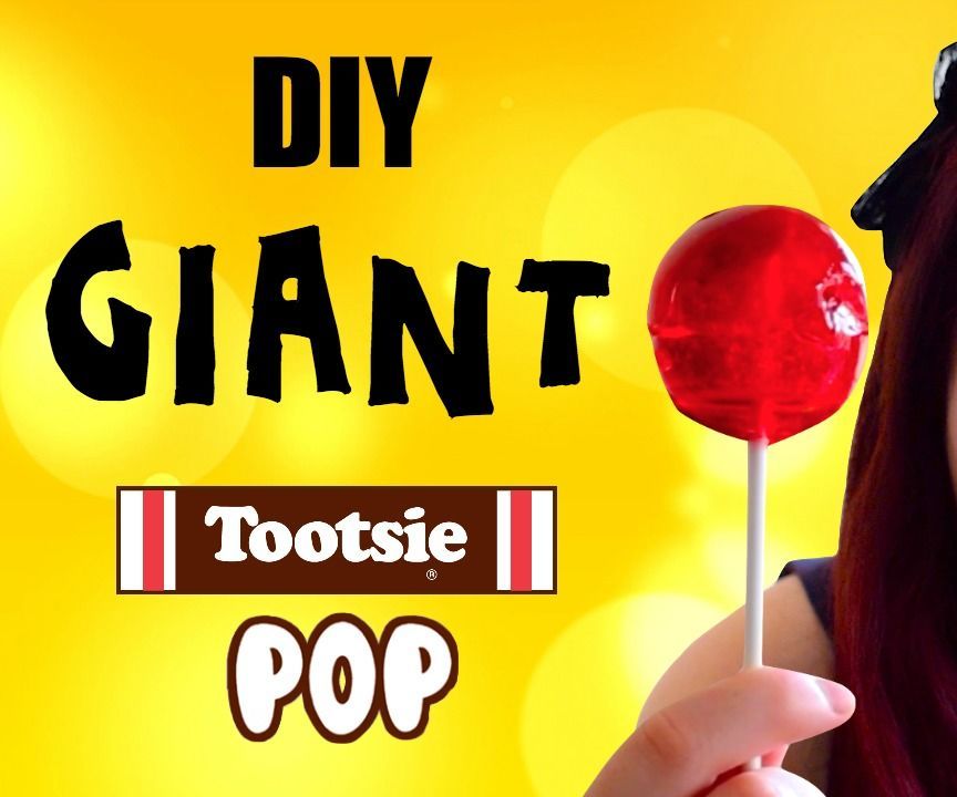 Giant Tootsie Pop and Tootsie Pop Ring Pop