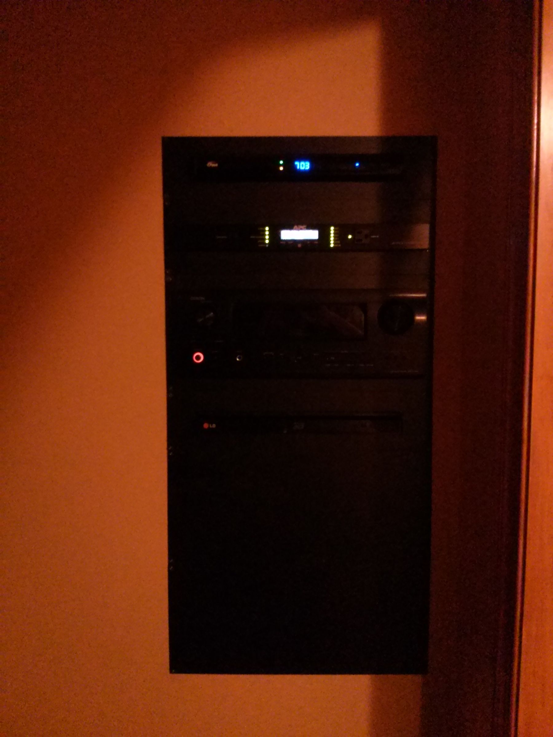 Easy In-Wall Theater Rack : 6 Steps (with Pictures) - Instructables
