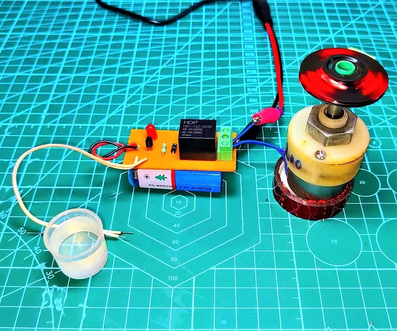 Automatic Water Pump Controller With PCB Board 4 Steps Instructables