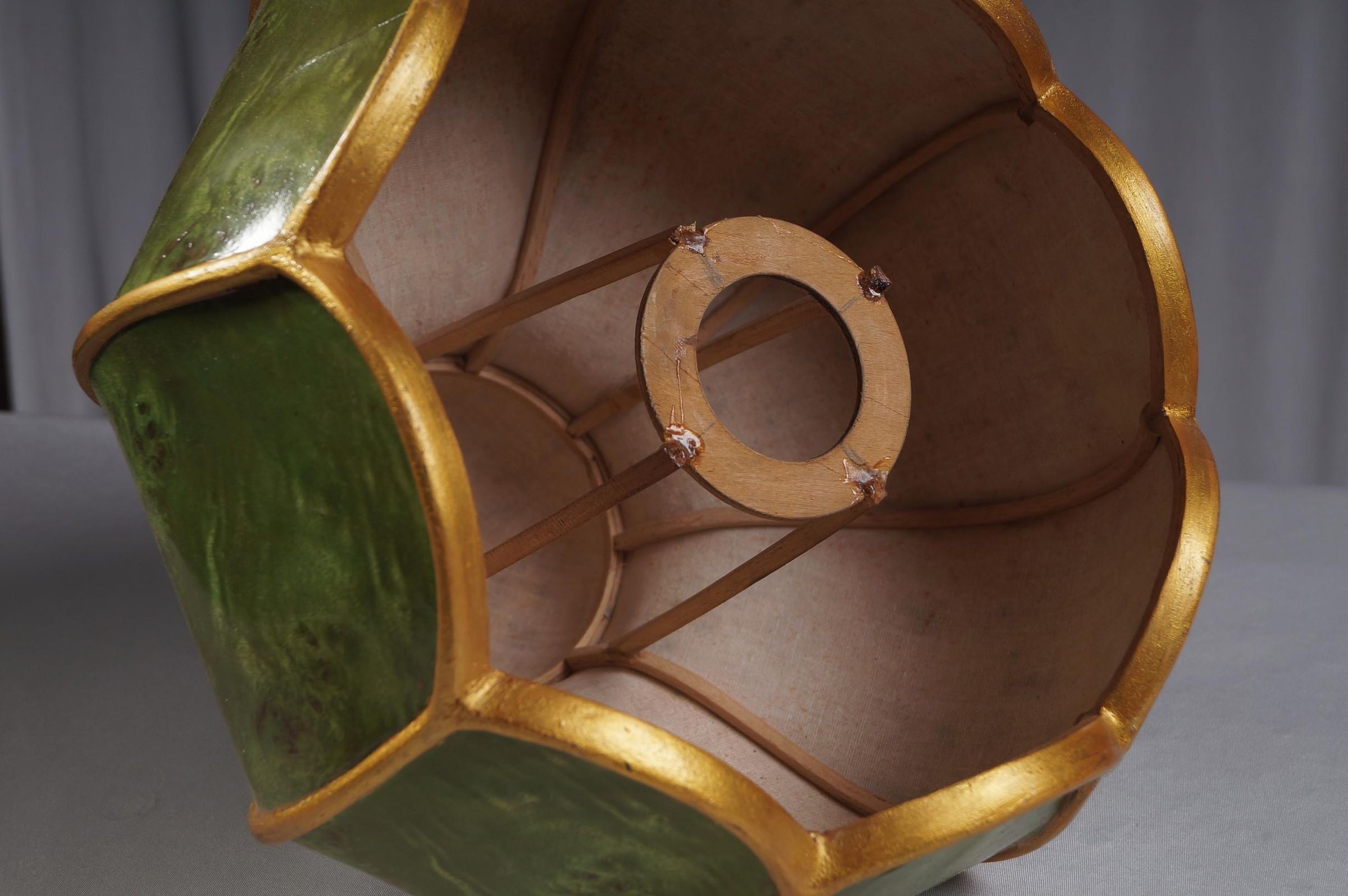 Vintage Style Wood Veneer Lampshade Instructables