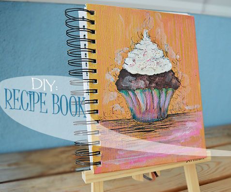 How to Make a Hand Painted Recipe Book