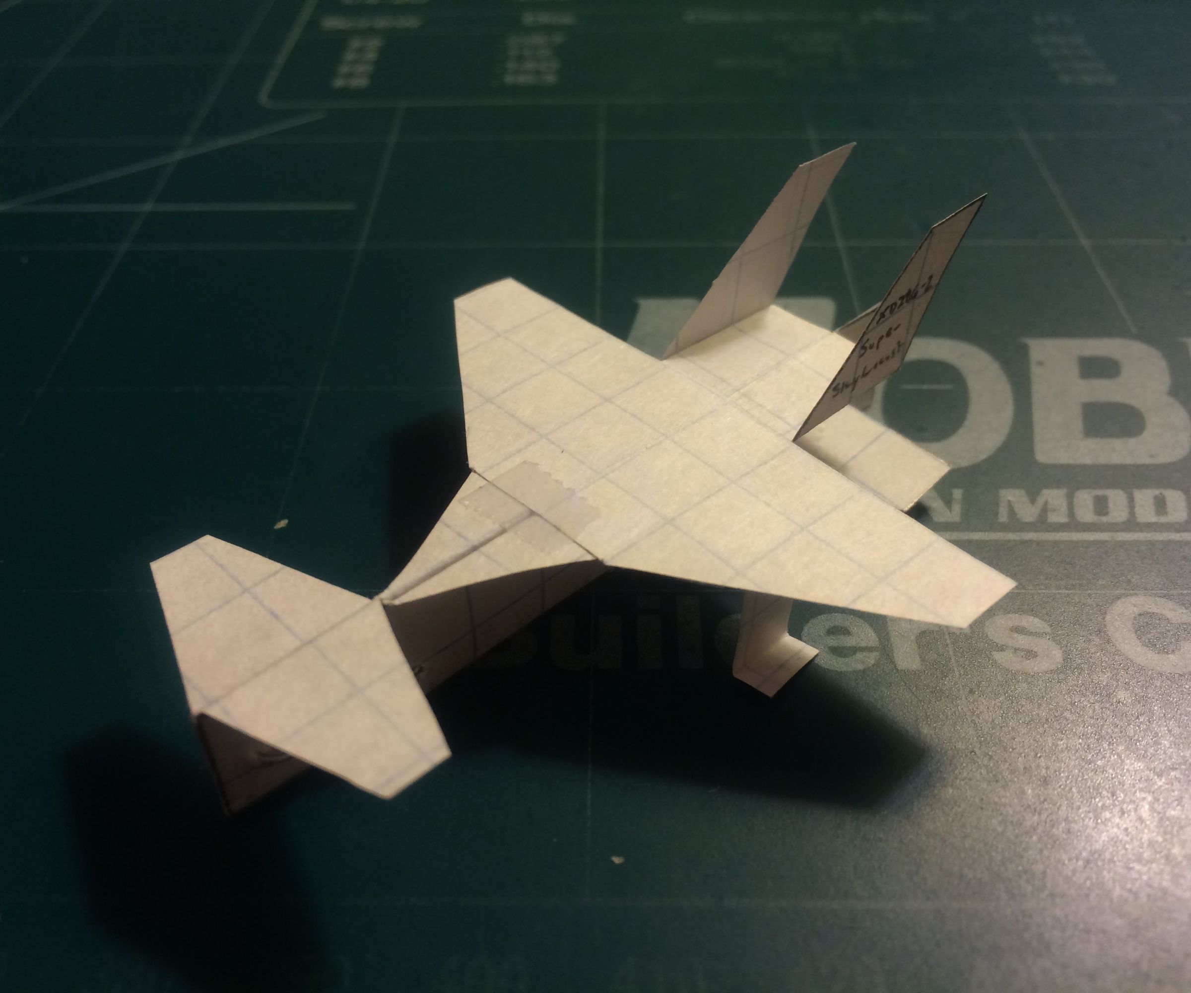 How to Make the Super SkyLocust Paper Airplane