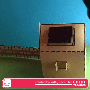Make a Light-Up Solar-Powered Paper House With Chibitronic Circuit Sticker LEDs