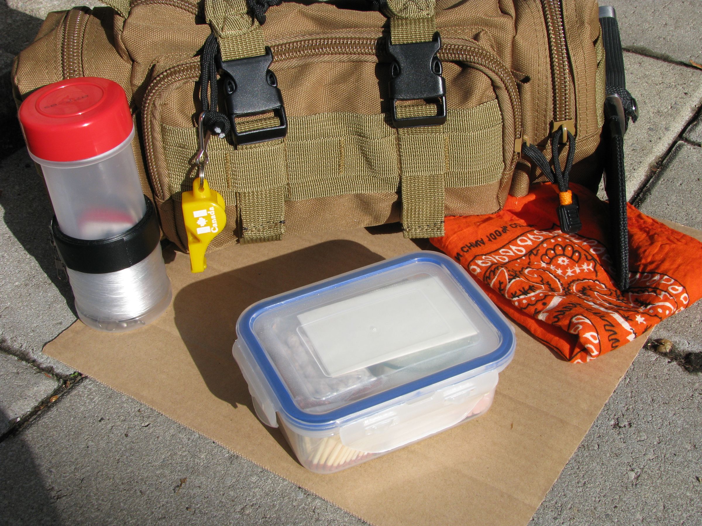 Comprehensive Survival Fire Kit 4 Steps Instructables