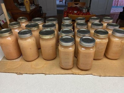 SQUEEZING, FILLING, AND CANNING