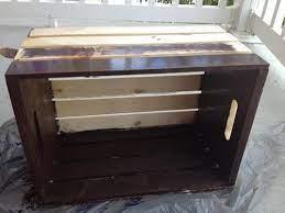Stain Crates Desired Color
