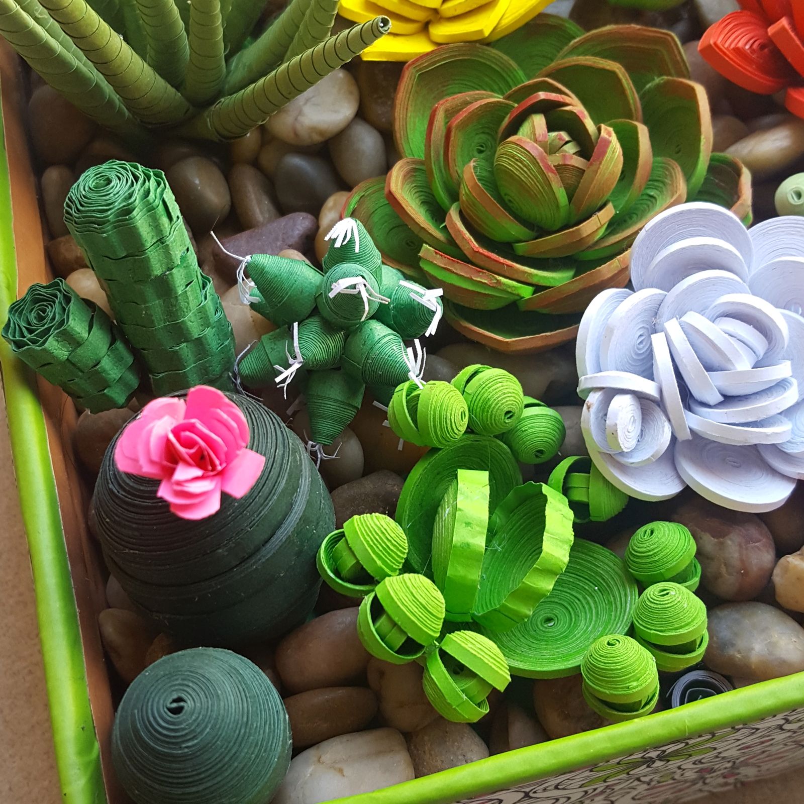 Paper Quilling Succulent Garden 10 Steps (with Pictures) Instructables
