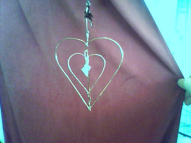 Copper Mobile Christmas Deccor