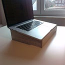 Cheap & personal wooden laptop stand