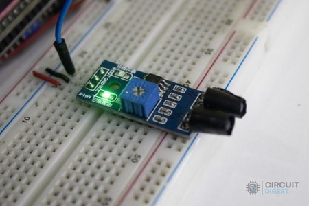 DIY Bi-Directional Counter Using Arduino & IR Sensors : 6 Steps ...