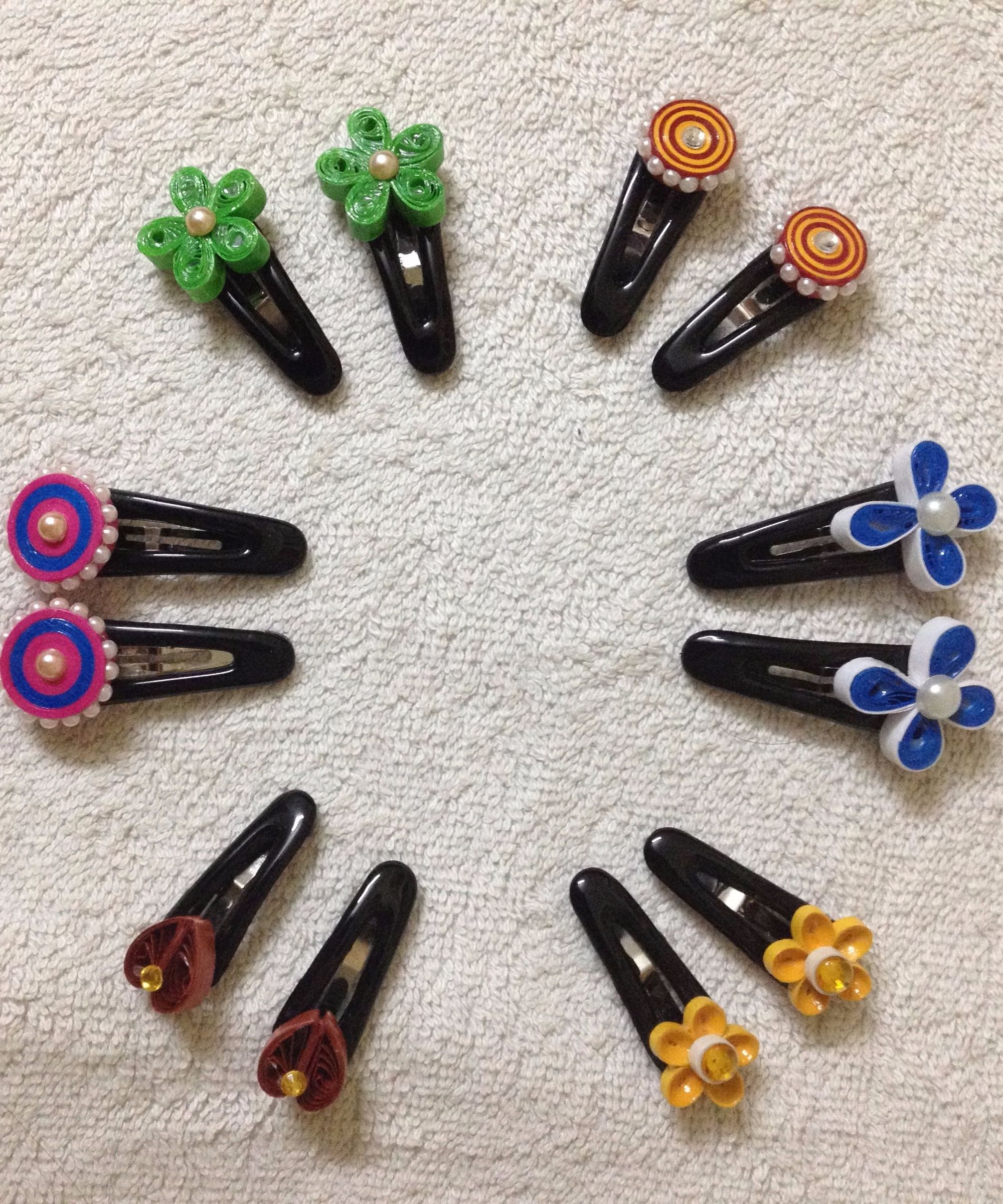 Quilled Tic Tac Clips