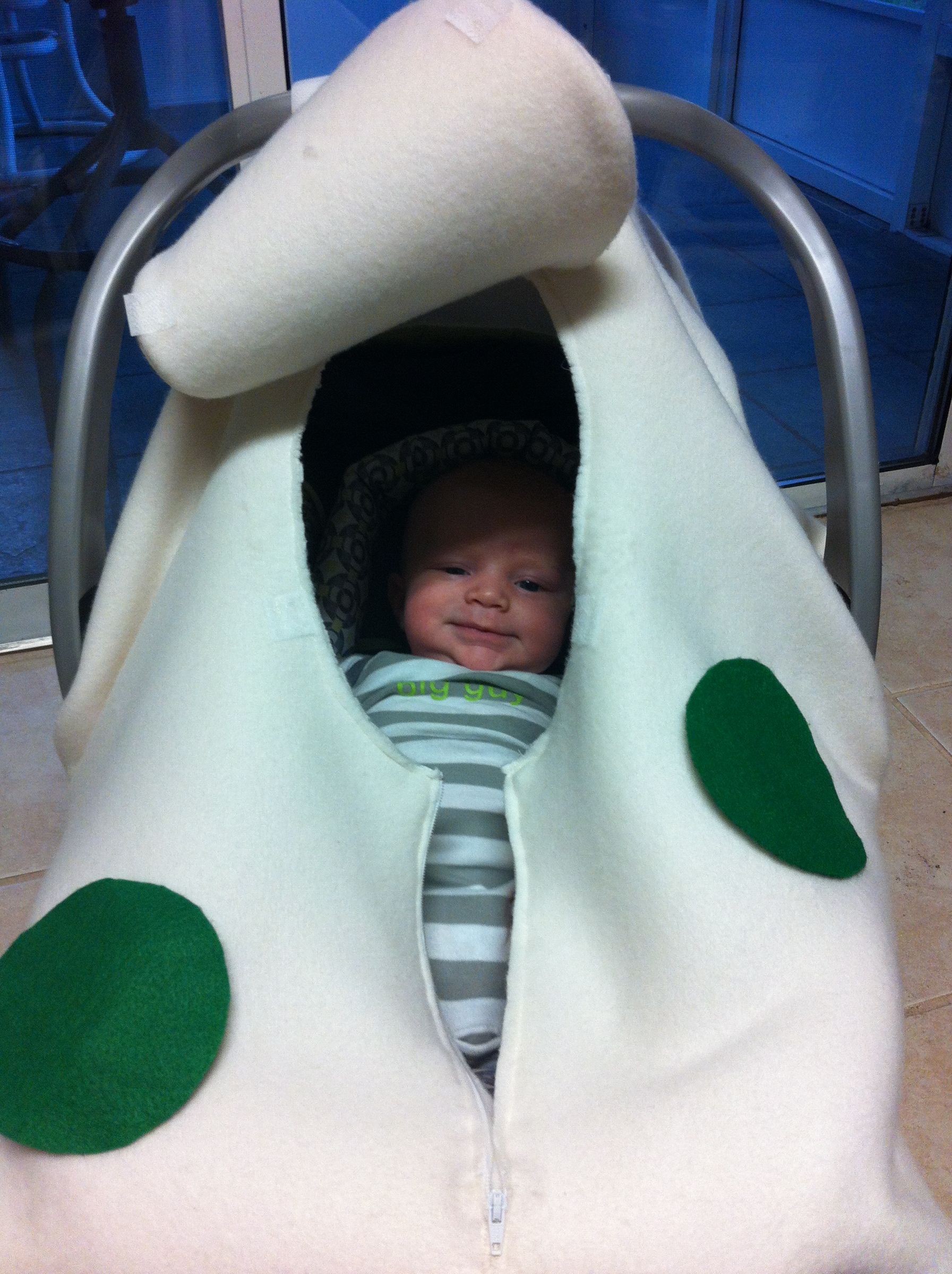 Infant Car Seat Cover-Yoshi Egg