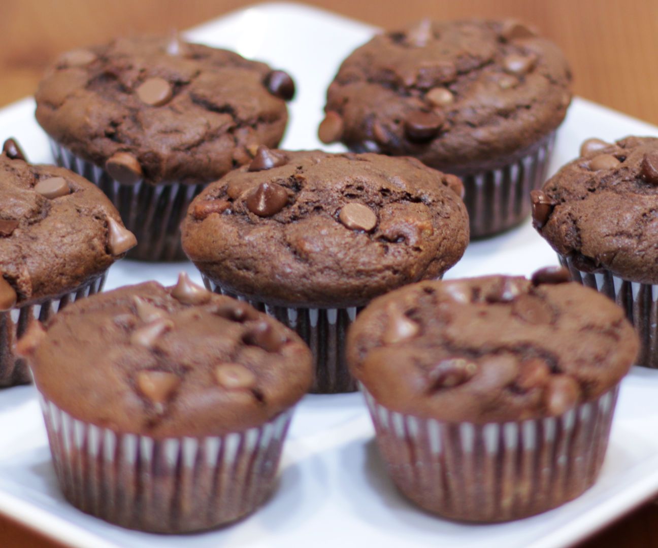 Chocolate Banana Muffins