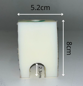 Nylamid: Connection Block Cutting