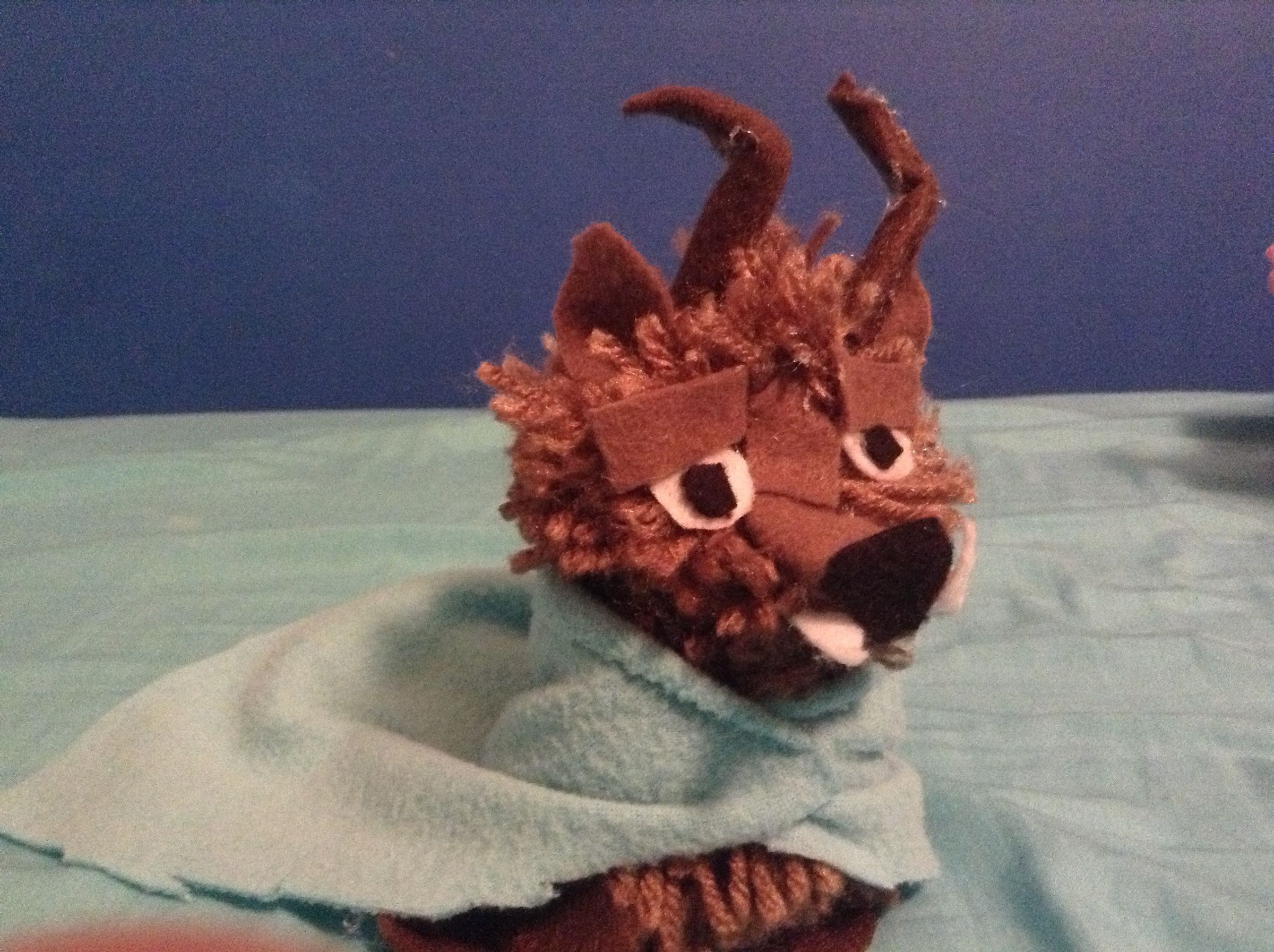 Beast Pompom Plush From Beauty and the Beast