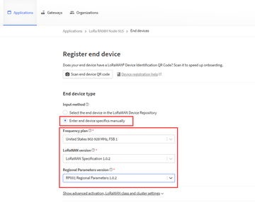TTN (thethings.network) Server Creates a Gateway