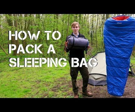 How to Pack a Sleeping Bag