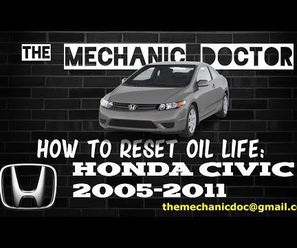 How to Reset Oil Life: Honda Civic 2005-2011