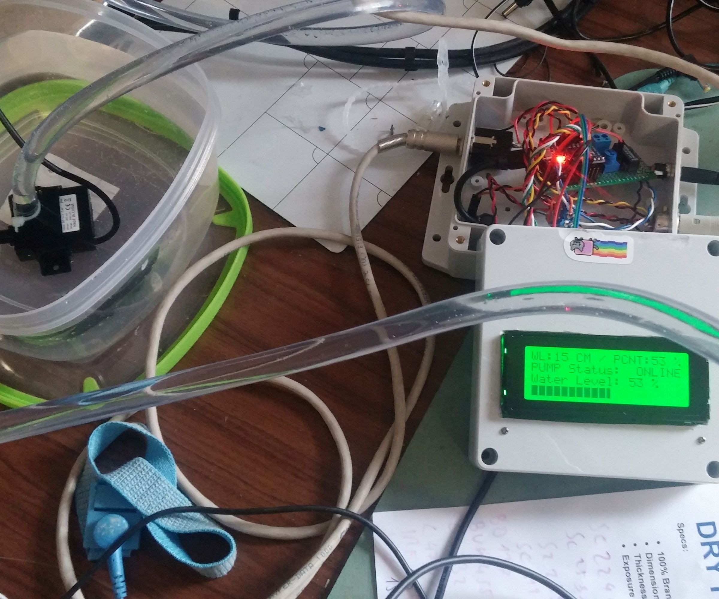 WasserStation: Arduino Based Water Storage System