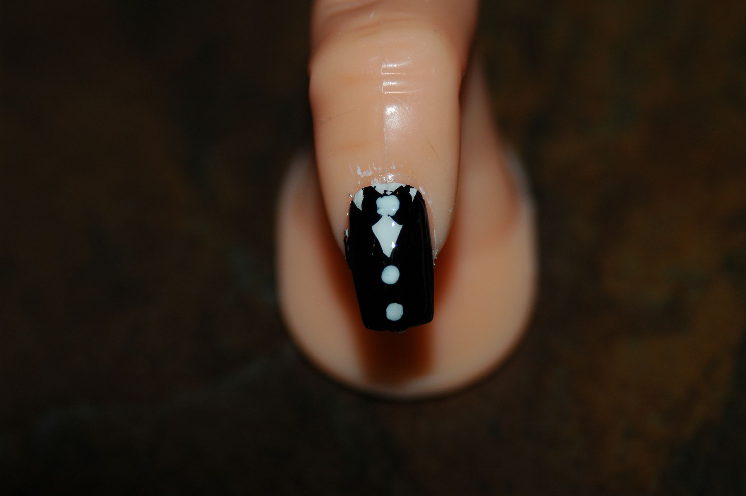 Tuxedo Nails.