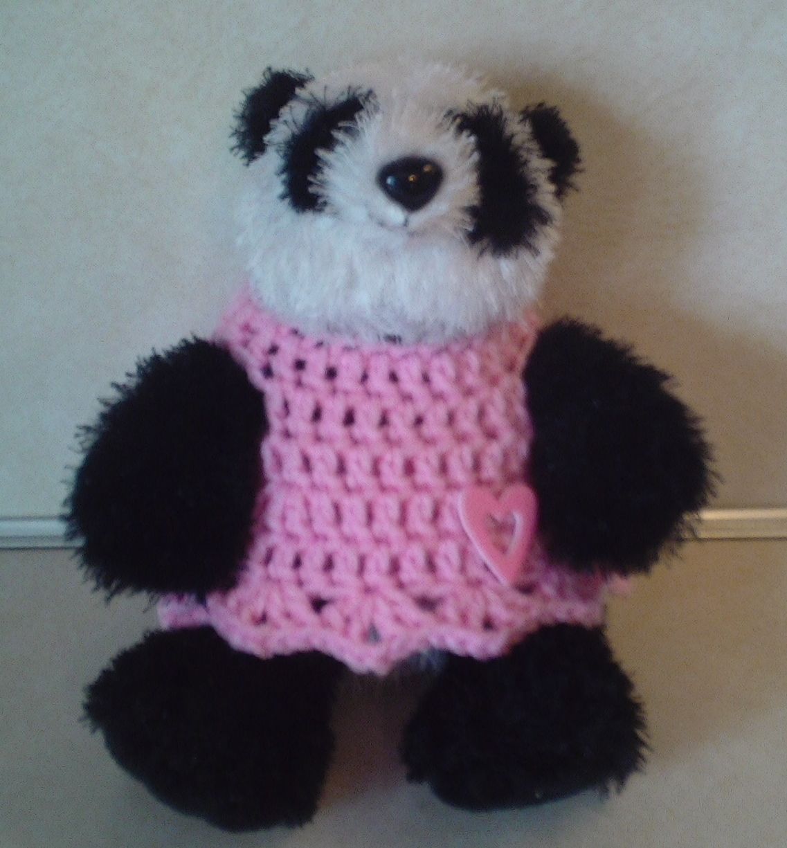 Bear Gets a Sweetheart Dress