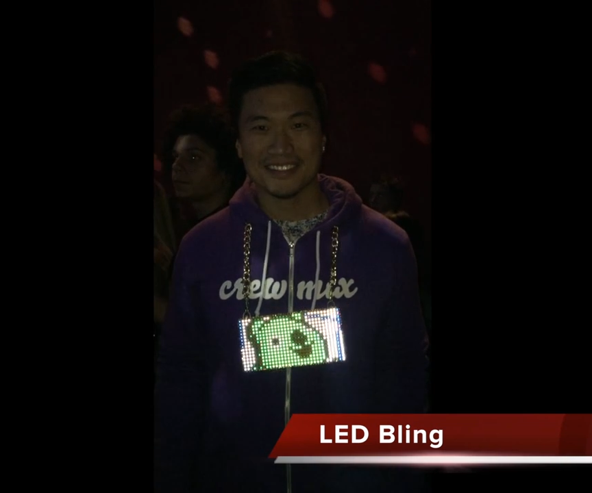 LED Bling Necklace