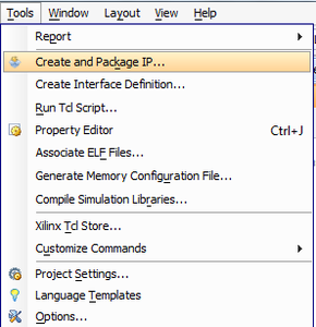 Open the IP Packager