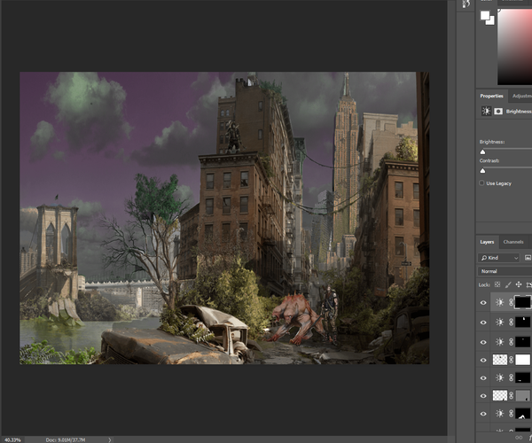 Wasteland Photoshop
