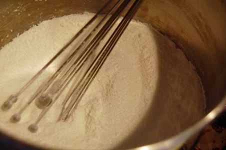 Combine Dry Ingredients and Milk