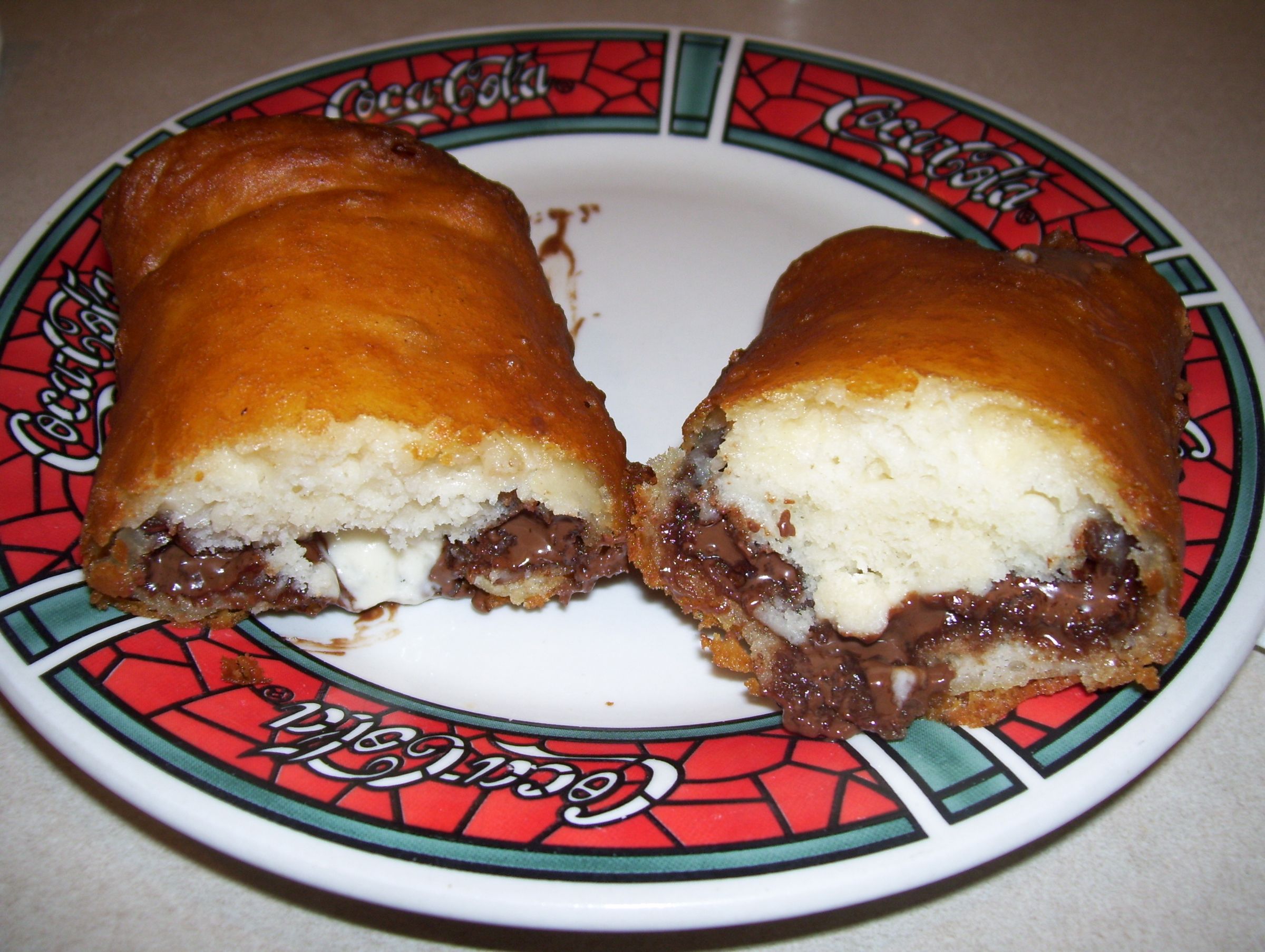 Deep fried Hershey bar