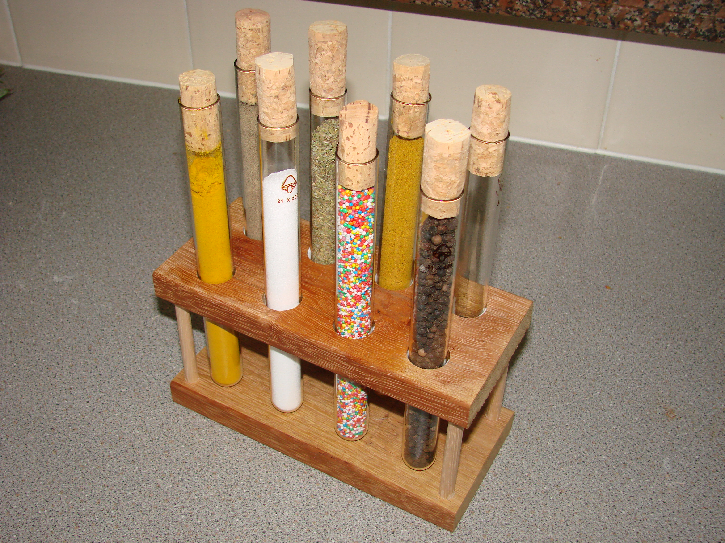 Kitchen Science Test Tube Rack