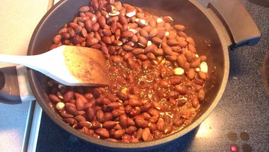 Add the Dryed Almonds