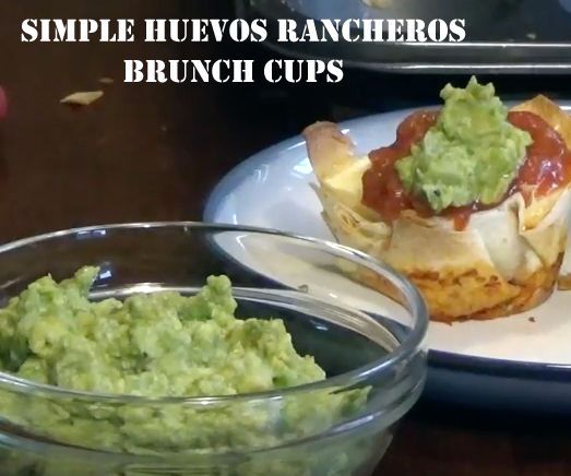 Simple Huevos Rancheros Brunch Cups