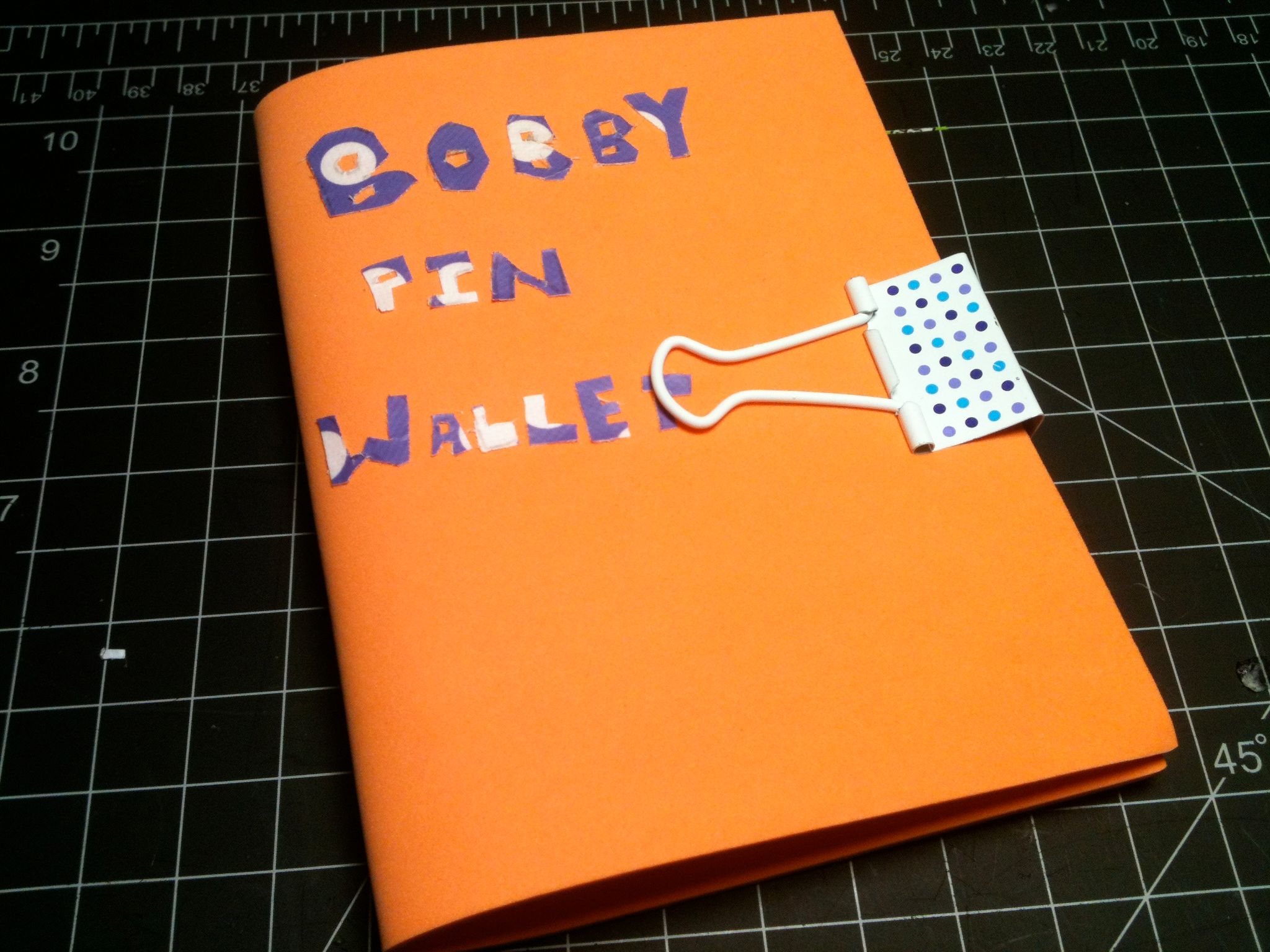 Bobby Pin Wallet