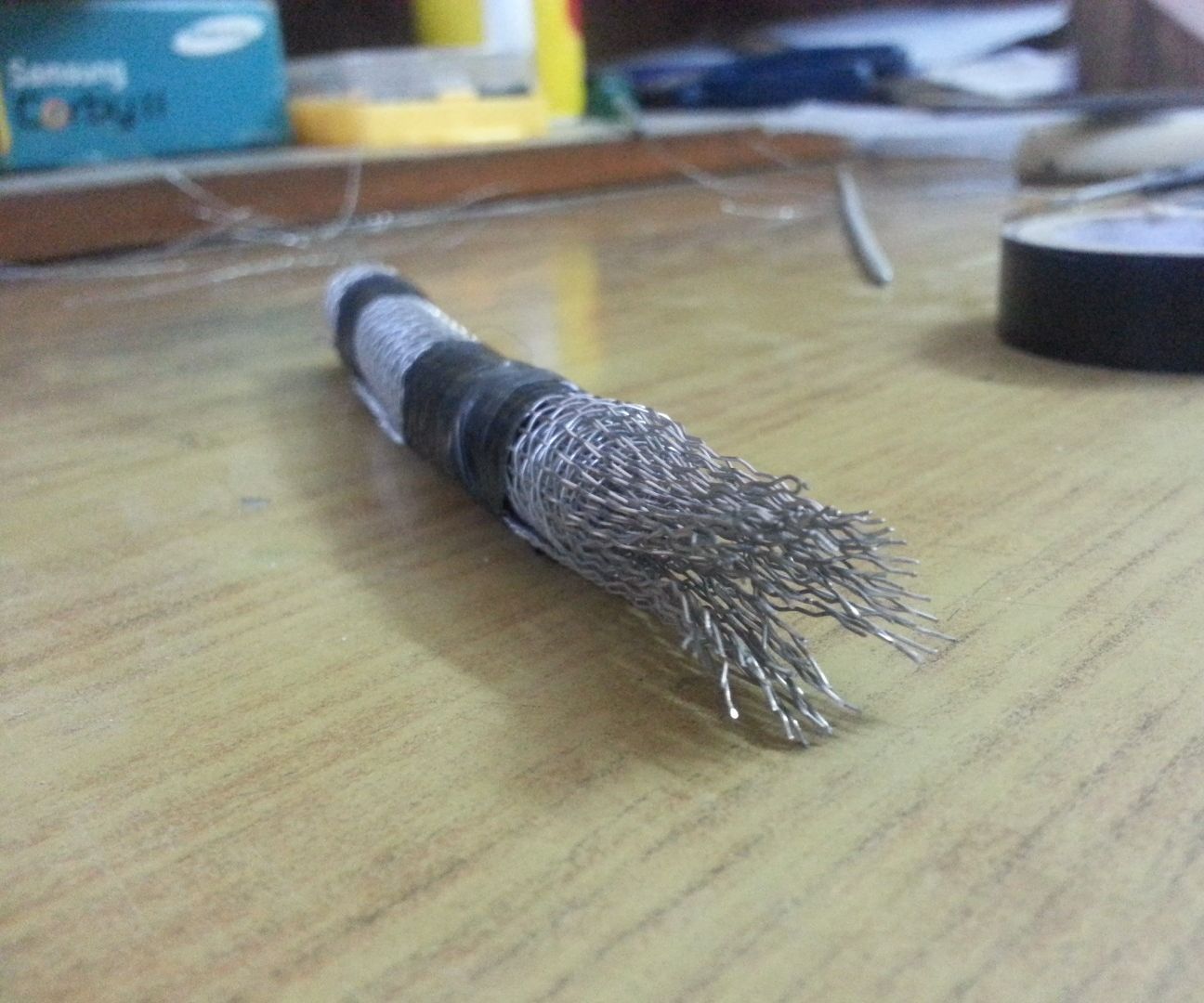 Homemade Wire Brush and Metal Hand Saw