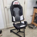 Old Vehicle Seat Into Office Chair