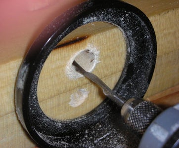 Pocket Key Screw Hole